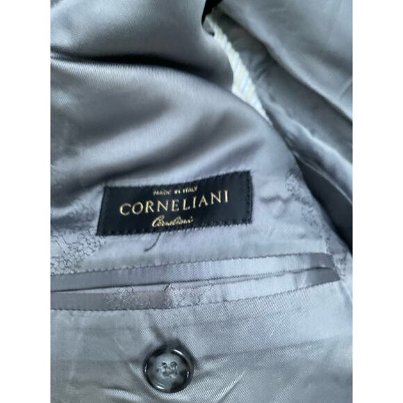 Corneliani Super 120's extra fine merinos wool blazer jacket 52 R - Picture 3 of 4